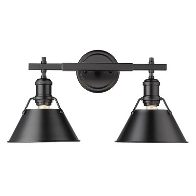 Golden Lighting Orwell 2 Light Bath Vanity