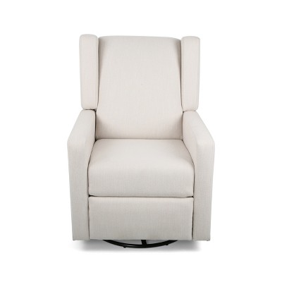 Christopher Knight Home Hounker Fabric Upholstered Swivel Recliner