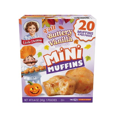 Little Debbie Fall Buttery Vanilla Mini Muffins - 8.44oz/5ct