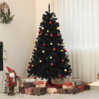 Whisen 6FT Artificial Christmas Tree with 1000 Branch Tips, Auto Open, Steel Base