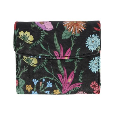 Buxton Women's Stylish and Colorful Mini Trifold Wallet