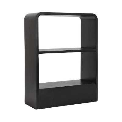Kate & Laurel All Things Decor 18"x24" Kato Wall Shelf with Drawer