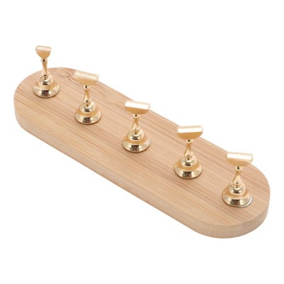 Unique Bargains Oval Nail Display Stand 1 Set