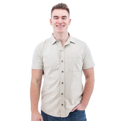 Old Ranch Brands Men's Jackson Organic Knit Button Up Shirt