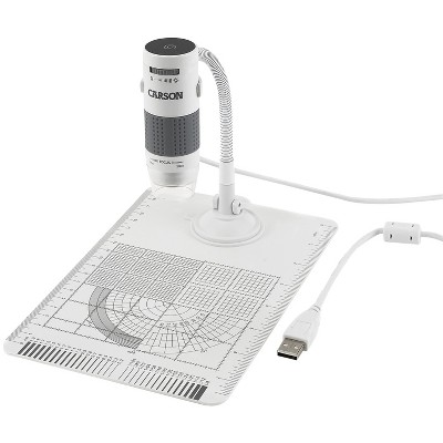 CARSON® eFlex™ 75x–300x Digital Microscope in White