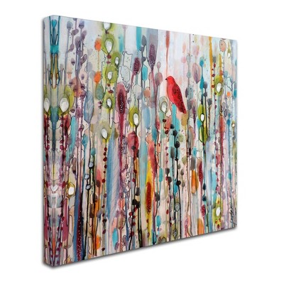 "La Vie Comme Un Passage" Outdoor Canvas