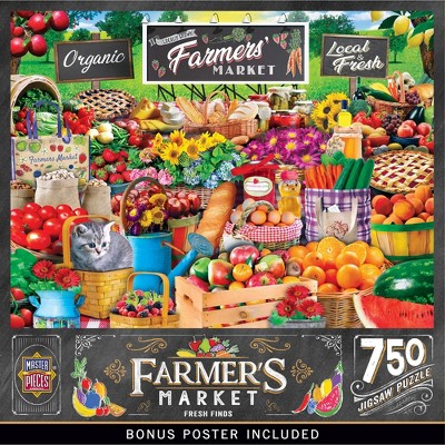 MasterPieces 750 Piece Jigsaw Puzzle - Fresh Finds - 18"x24"