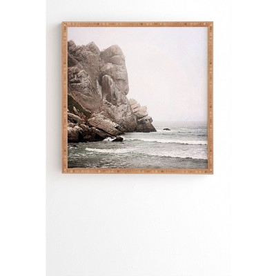 Bree Madden Northern Coast Bamboo Framed Wall Art - Deny Designs