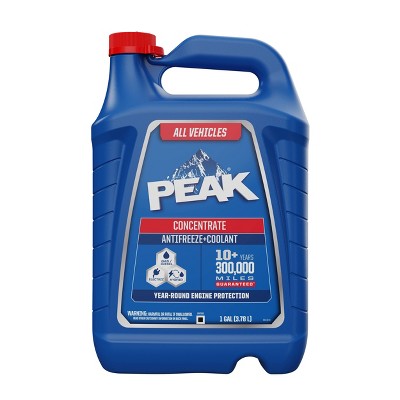 PEAK 1gal All Vehicles Concentrate Antifreeze + Coolant