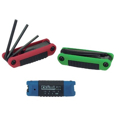 Eklind  Metric & Standard Hex Key Set, 24-Piece 25024