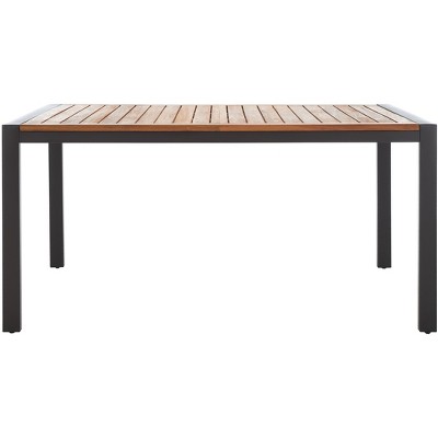 Guthrie Dining Table - Indoor/Outdoor - PAT7734 - Natural - Safavieh