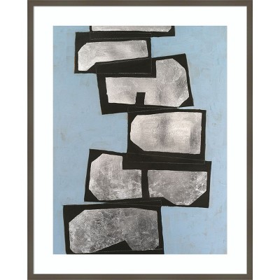 Amanti Art Stacked Coffers IV by Michael Willett Wood Framed Wall Art Print