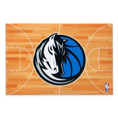 NBA Dallas Mavericks Court Canvas Wall Sign