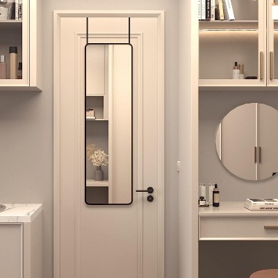 Black 47 x 14IN Door mirror.(W2203P182244)