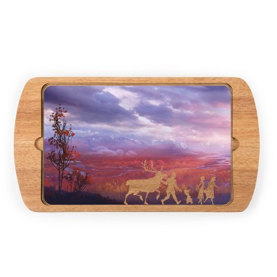 Toscana Disney Frozen 2 Billboard Glass Top Serving Tray