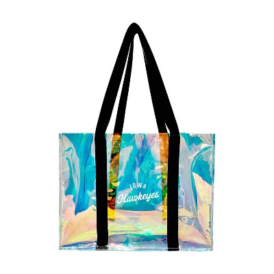 NCAA Iowa Hawkeyes Iridescent Tote Bag