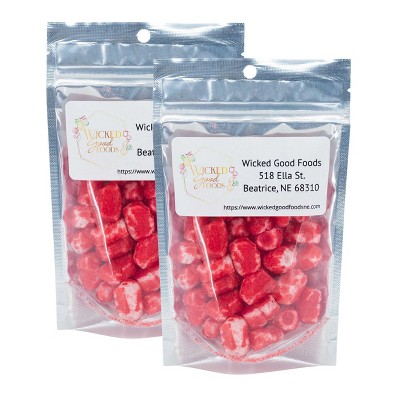 Wicked Good Foods 2 oz Freeze Dried Cinnamon Candy - Pack of 2