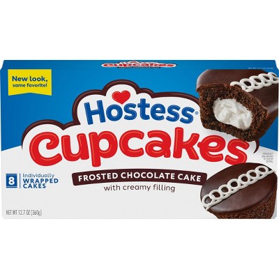 Hostess Chocolate Cup Cakes - 12.7oz/8ct