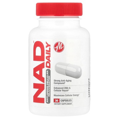 Metabolic Nutrition NAD DAILY™ , Anti-Aging Cellular Rejuvenator, 30 Capsules