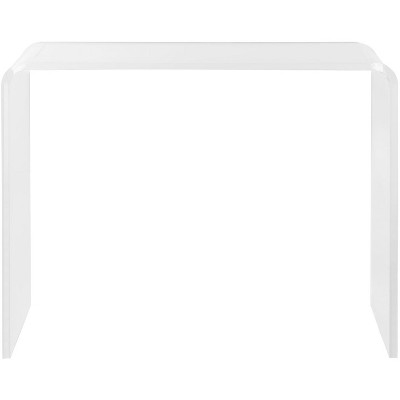 Atka Acrylic Console Table - FOX6016A - Clear - Safavieh Couture