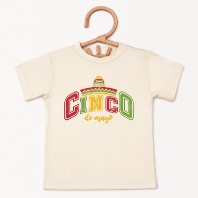 The Juniper Shop Cinco De Mayo Sombrero Toddler Short Sleeve Tee