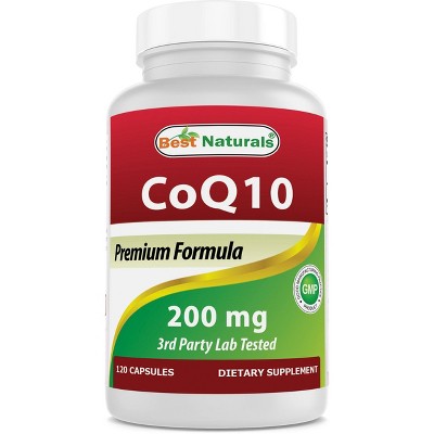Best Naturals CoQ10 200 mg 120 Capsules