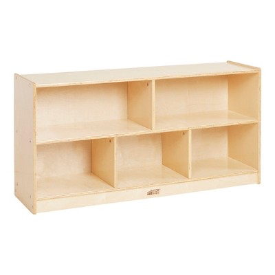 ECR4Kids 5-Compartment Mobile Storage Cabinet, 24in