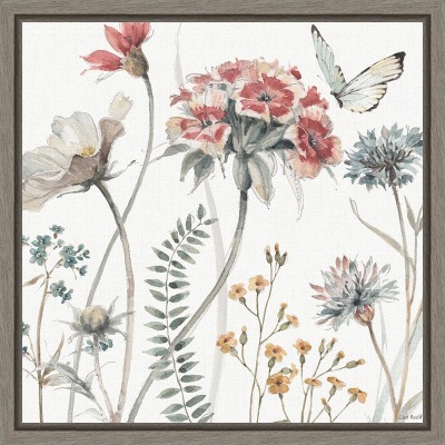 Amanti Art A Country Weekend III by Lisa Audit Framed Canvas Wall Art