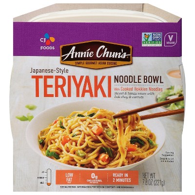 Annie Chun's Vegan Japanese Style Teriyaki Noodle Bowl - 7.8 OZ