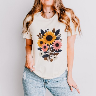 Simply Sage Market Sunflower Garden Short Sleeve Tee