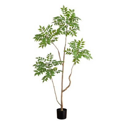 Nearly Natural 5-ft Artificial Pieris Tree