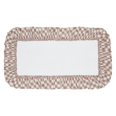Annie Buffalo Portabella Check Bathmat 27x48  VHC Brands
