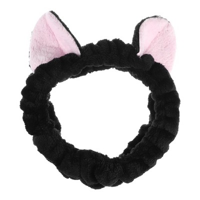 Unique Bargains Women's Cute Breathable Cartoon Cat Ears Headbands 7.09"x6.5" 1 Pc