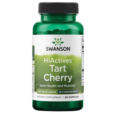 Swanson Dietary Supplements Hiactives Tart Cherry 465 mg Capsule 60ct