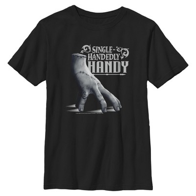 Boys Wednesday Thing Single-Handedly Handy T Shirt