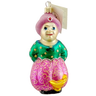 Christopher Radko 4.25 In Aladdin Christmas Tree Ornament , Ornament Genie Lamp Folk Tale (1PC)