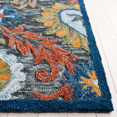 Blossom BLM565 Machine Made Tufted Rug - Safavieh