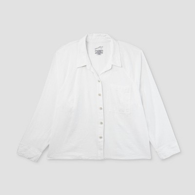 Women's Long Sleeve Adaptive Button-Down Shirt - Universal Thread™