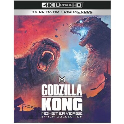 Godzilla/Kong Monsterverse 5-Film Collection (4K/UHD)(2011)