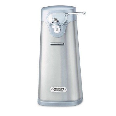 Cuisinart Deluxe Can Opener - Stainless Steel SCO-60: Electric, BPA-Free, Freestanding, Silver, 3-Year Warranty