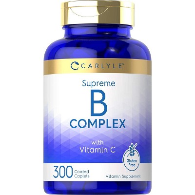 Carlyle B Complex with Vitamin C | 300 Caplets