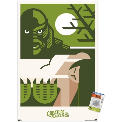 Trends International Creature from the Black Lagoon - Graphic Unframed Wall Poster Prints