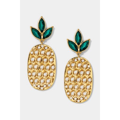 AJOA DOLCE VITA PINEAPPLE DROP EARRINGS