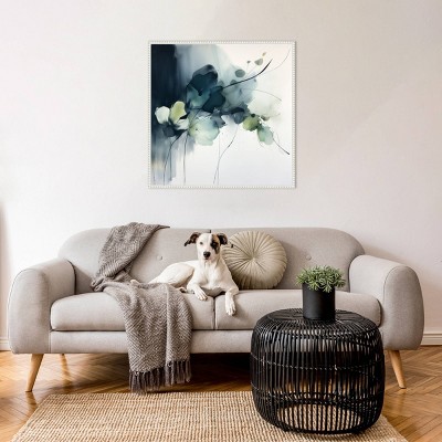 Amanti Art Watercolor Green Petal Symphony I by Irena Orlov Framed Wall Art Print