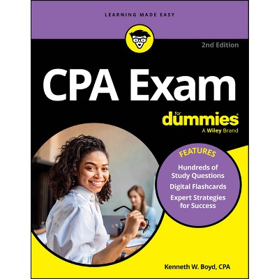 CPA Exam for Dummies - 2nd Edition by  Kenneth W Boyd (Paperback)