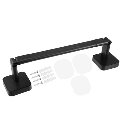 Unique Bargains Wall Mounted Towel Shoe Rack Organizer for Bathroom Kitchen No Drill 1 Set
