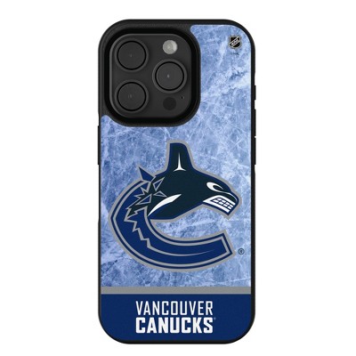 Keyscaper NHL Western Conference Teams Ice Wordmark Bump Cell Phone Case for Apple iPhone