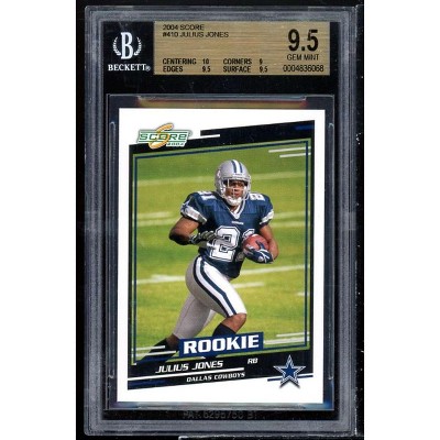 Julius Jones Rookie Card 2004 Score #410 BGS 9.5 (10 9 9.5 9.5)