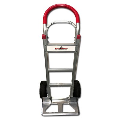 UBMOVE 48" Aluminum Carton Dolly with 10" Never Flat Wheels 550lbs
