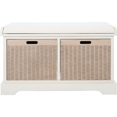Landers 2 Drawer Cushion Bench - BCH5702 - Safavieh